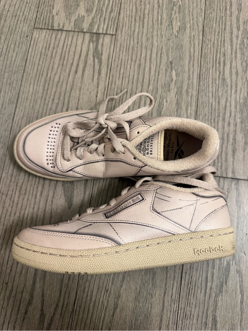 margiela Reebok sneakers